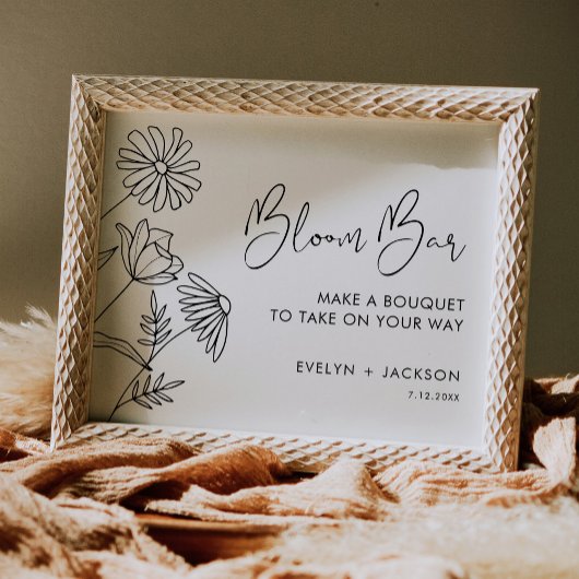 ステラ ブルームバー フラワーバー DIY ブーケサイン ポスター