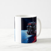 ステラ Vツインエンジン アイコン コーヒーマグカップ (正面右)