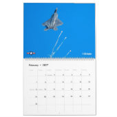 ステルスファイター – F-22Aラプター カレンダー (2月 2027)