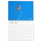 ステルスファイター – F-22Aラプター カレンダー (2月 2026)