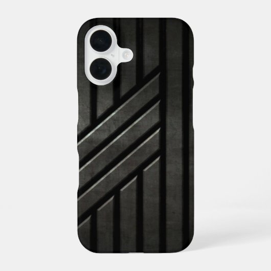 ステルスブラック iPhone 16ケース (裏面)