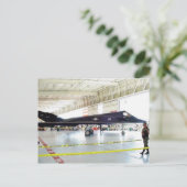 ステルス戦闘機 ポストカード (スタンド正面)