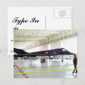 ステルス戦闘機 ポストカード (正面/裏面)