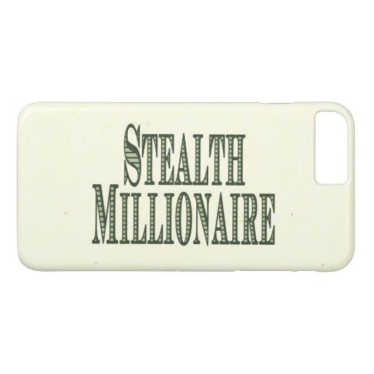 ステルス・ミリオネア Case-Mate iPhoneケース (裏面(横))