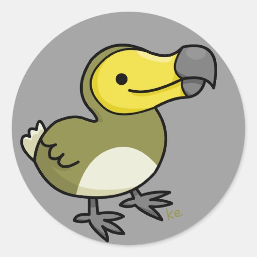 ステルビークステッカー ラウンドシール (正面)