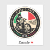 ステルヴィオ峠 | Passo Dello Stelvio |オートバイ シール (シート)