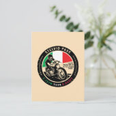 ステルヴィオ峠 | Passo Dello Stelvio |オートバイ ポストカード (スタンド正面)