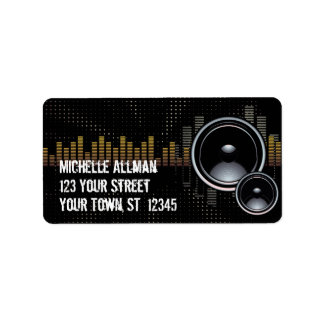 ステレオスピーカエイブリラベル ラベル