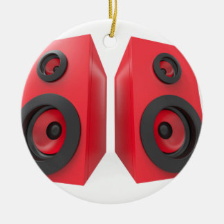 ステレオスピーカ セラミックオーナメント