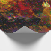 ステレオトリピンサイケデリック抽象芸術 ラッピングペーパー (角)