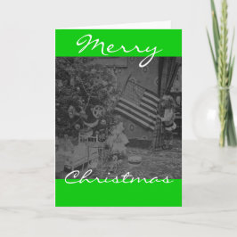 ステレオビュー – 愛国的クリスマス1901年頃 シーズンカード