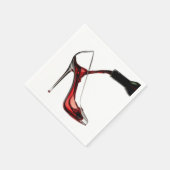 ステレットとワイン スタンダードカクテルナプキン (角)