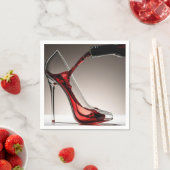 ステレットとワイン スタンダードカクテルナプキン (インサイチュ)