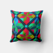 ステロイドのアマン派の風車 クッション (裏面)