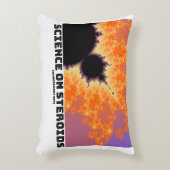 ステロイドのフラクタルに関する科学 アクセントクッション (正面(垂直))