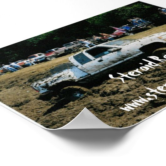 ステロイドレーシングポスター ポスター (角)