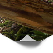 ステワカラフル日本のーティア写真 ポスター (角)