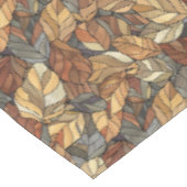 ステンエレガントドグラス紅葉素朴 – 秋 テーブルクロス (アングル)