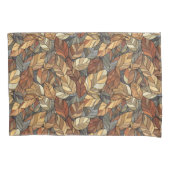 ステンエレガントドグラス紅葉素朴 – 秋 枕カバー (正面)