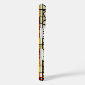 ステンエレガントドグラス赤い花 Case-Mate iPhoneケース (裏面 / 右)