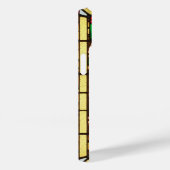 ステンエレガントドグラス赤い花 Case-Mate iPhoneケース (裏面 / 右)