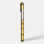 ステンエレガントドグラス赤い花 Case-Mate iPhoneケース (裏面 / 左)