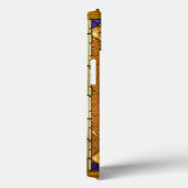 ステンエレガントドグラス赤い花 Case-Mate iPhoneケース (裏面 / 右)