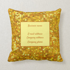 ステンエレガントドグラス革 クッション