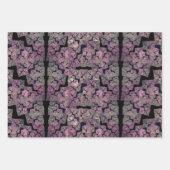 ステンカッコいいドガラスウィンドウ – フラクタル芸術 ラッピングペーパーシート (正面2)