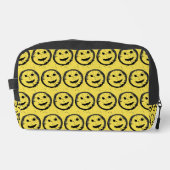 ステンカッコいいドハッピー笑顔顔のパターン黄色 ドップキット (正面)