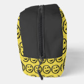 ステンカッコいいドハッピー笑顔顔のパターン黄色 ドップキット (右)