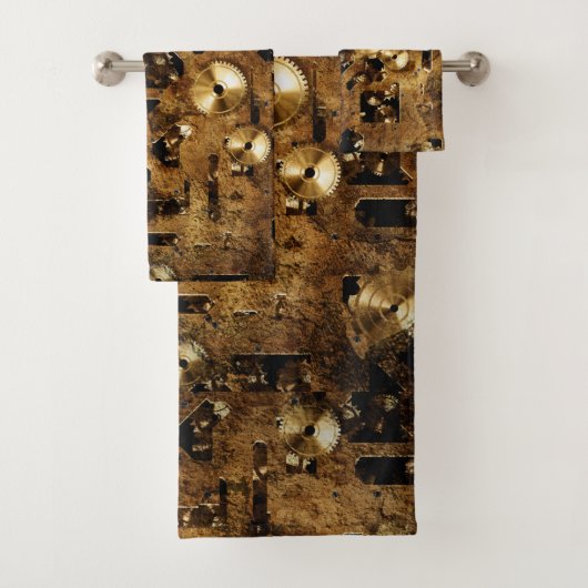 ステンカッコいいパンクデザイン バスタオルセット (インサイチュ)