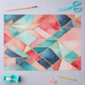 ステンカラフルドグラスアートティッシュペーパー 薄葉紙 (クラフト)