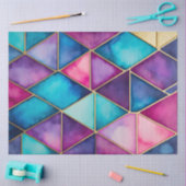 ステンカラフルドグラスアートティッシュペーパー 薄葉紙 (クラフト)