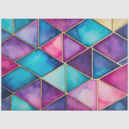 ステンカラフルドグラスアートティッシュペーパー 薄葉紙