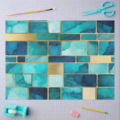 ステンカラフルドグラスアートティッシュペーパー 薄葉紙 (クラフト)