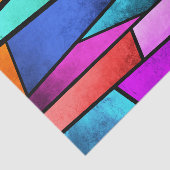 ステンカラフルドグラスパープルブルーティッシュペーパー 薄葉紙 (詳細)