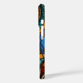 ステンカラフルドグラスモザイク抽象化 Case-Mate iPhoneケース (裏面 / 左)