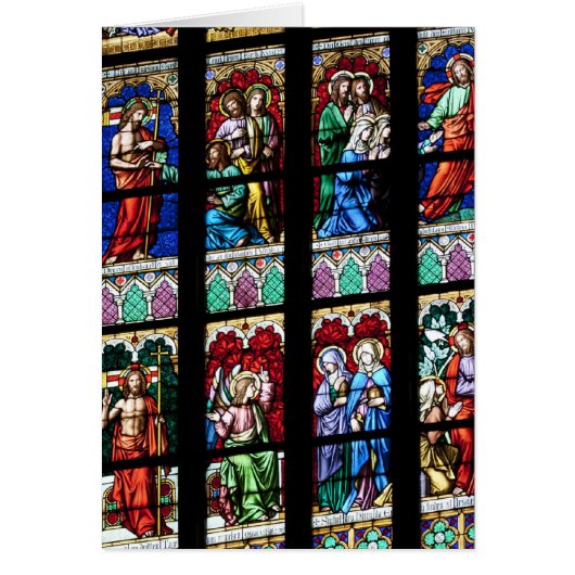 ステンカラフルドグラス窓2/3 (正面)