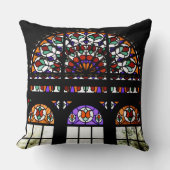 ステンカラフルドグラス窓 クッション (正面)