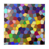 ステンカラフルドフェイクグラスの外観2 タイル (正面)