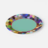 ステンカラフルドフェイクグラスの外観2 ペーパープレート (アングル)