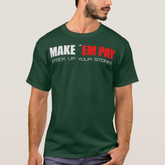 ステンクの支払いストックを作成1 Tシャツ