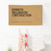 ステンシはっきりしたル建築タン 横断幕 (インサイチュ)