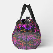 ステンシルドバラ花パターパーソナライズされたン ダッフルバッグ (右)