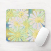 ステンシル花 マウスパッド (マウス)