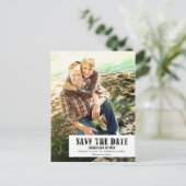 [ステンシル]タブ日付はがきを保存 案内ポストカード (スタンド正面)