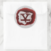 ステンシルV管 ラウンドシール (バッグ)