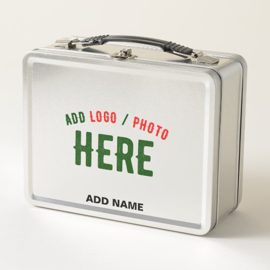 ステンスタイリッシュスモダンレカスタムン検証済みブランド メタルランチボックス (正面)
