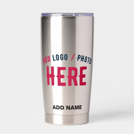 ステンスタイリッシュモダンレス鋼検証済みブランド 保温保冷タンブラー (正面)